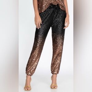 JOHNNY WAS SEQUIN GOLD JETT JOGGER- various sizes